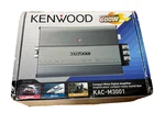 Kenwood KAC-M3001 Compact Marine-grade Mono Subwoofer Amplifier 200W Rms 2-OHM Open. Price: $139.89.