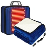 Riakrum 12V Heated Car Blanket 58X43 Levels Portable Electric Throw With New. Price: $49.30.