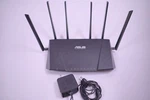 Asus RT-AC3200 Tri-band Gigabit Wi-fi Router + Power Adapter Used. Price: $90.50.