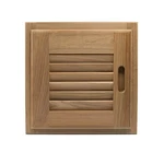 Whitecap Teak Louvered Door & Frame Right Hand 12"X12" 60720 Sailboat Marin New. Price: $107.88.
