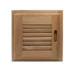 Whitecap Teak Louvered Door & Frame - Right Hand 12" X 60720 New. Price: $116.95.