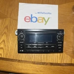 2013 Subaru Impreza Radio Receiver Audio Stereo Am Fm Cd Used Oem Tested. Price: $48.50.