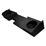 Qpower Qbomb Series 10" 2-HOLE Downward-firing Sealed Subwoofer Enclosure New. Price: $170.51.
