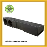 Qpower Qbomb Dual 8" Ported Woofer Car Enclosure For Chevy/gmc Crew Cab 07- 24 New. Price: $185.99.