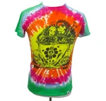 Bigfoot Men's Small Tie-dye Short Sleeve T-shirt Vw Beetle Sasquatch Hippie Top Pre-owned. Price: $14.95.