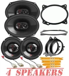 Jbl STAGE3 Series Front Door & Rear Deck Speakers For 2003-2013 Toyota Corolla New. Price: $214.99.
