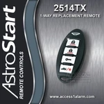 New Astrostart 2514-TX RS-614XR 1-WAY Remote Control J5F-TX60A. Price: $119.99.