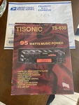 Tisonic TS-630 95 Watts Music Vehicle Stereo New In Box Cassette/radio Player. Price: $79.00.