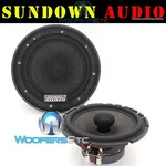 Sundown Audio SA-6.5CX V.2 6.5" 80W Rms 2-WAY Silk Tweeters Coaxial Speakers New. Price: $199.99.