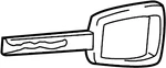 Vw/audi/porsche 000092796GR Spare Key. Oem. New. Price: $33.45.