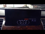 Info-gps-tv Screen Display Navigation Opt 9ZW Fits 13-14 Audi A8 1819147 Used. Price: $410.00.