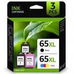 65XL Ink Cartridge For Hp Envy 5010 5055 5052 Deskjet 2600 2652 2636 Printer New. Price: $36.00.