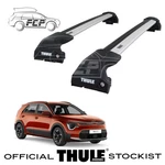 Thule Wingbar Edge Silver Roof Bars To Fit Kia Niro 22-25 Fixed Point Rail New. Price: $421.94.