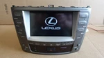 Refurbished 2008 Lexus IS250 IS350 Navigation Screen Info Display 86111-53060 Remanufactured. Price: $299.99.
