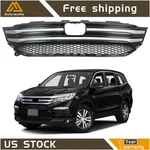 Front Bumper Upper Grille Chrome Trim HO1200227 For Honda Pilot 2016-2018 New. Price: $51.64.