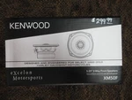Kenwood XM50F 5.25" Way Coaxial Speakers 98-13 H-d Touring Fairing Direct Fit! New. Price: $179.99.