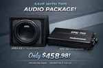 Audiocontrol Epicx V12 Sub + 750 Amp W/ Bass Knob Package Special Qs New. Price: $458.98.