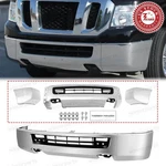 Front Bumper Cover Face Bar Chrome For 2012-2021 Nissan NV1500 NV2500 NV3500 New. Price: $270.00.