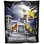 Diesel Life License DL01AMWK- Keep America Working Throw 50X60 New. Price: $34.04.