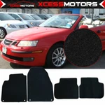 Fits 03-11 Saab 9-3 4PCS Nylon Front Rear Floor Mats Oe Fitment Carpets Black New. Price: $49.99.