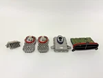 14-17 Oem Bmw F32 F33 F36 Left Driver Adaptive Led Headlight Modules Ballast Set Used. Price: $149.99.