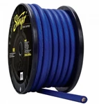 50' Stinger 1/0 Gauge Awg Matte Blue Power Wire 100% Ofc Audio Cable Roll SHW10B New. Price: $399.00.