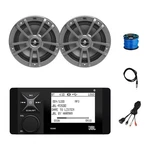 Jbl R3500 Marine Bluetooth Radio, 2X 6.5" Speakers, Wire, Antenna, Usb Adapter New. Price: $335.99.