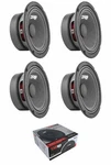 4X DS18 PRO-GM6.4 1920W 6.5 Midrange Loudspeaker Ohm Car Bass Speakers Open. Price: $109.00.