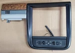 1998-02 Linc Continental Dashboard Radio Climate Controls Bezel W/heated Seats Used. Price: $40.00.