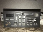 Radio Cassette Deck Player 1999 Pontiac Montana 09376152 Used. Price: $83.98.