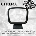 Genuine Aiwa Am Loop Antenna Pin Bare Wire For Radio Stereo Receiver 5.25" Used. Price: $8.99.
