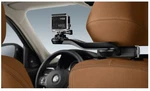 Bmw Travel & Comfort Headrest Base Carrier Gopro Holder Mount Set Used. Price: $200.00.