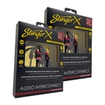 Two Stinger XI223 Premium 2-CHANNEL Rca Interconnect Cables Feet X2 Car Audio New. Price: $69.00.