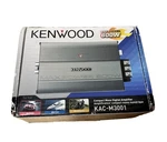 Kenwood KAC-M3001 Compact Marine-grade Mono Subwoofer Amplifier 200W Rms 2-OHM New. Price: $145.00.