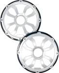 Diamond Audio HXM8FGB 8" Stainless Black Speaker Pair Grills New. Price: $60.00.