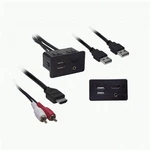 Metra AXUSB-GM3 Usb/aux/hdmi Knockout Replacement Panel New. Price: $38.70.