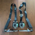 2016- 2020 Nissan Rogue Front Left + Right Seat Belts Pair Black Oem Used. Price: $249.99.