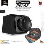 Audiocontrol Epicx V12 12" Ported Subwoofer Enclosure 500W Rms Ohm Bass Box New. Price: $376.75.