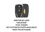 2021-2024 Chevrolet Traverse Remote Key Fob 13547828 HYQ4ES Unlocked Oem Remanufactured. Price: $29.99.