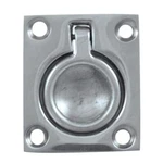 Whitecap Flush Pull Ring 1-1/2" X 1-3/4" Chrome Plated Brass #S-3360C New. Price: $15.72.