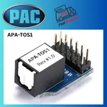 APA-TOS1 / Digital Toslink Adapter For Pac's Amppro Interface **new**. Price: $56.95.