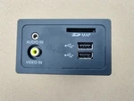 Oem Nissan Pathfinder / Infiniti Q50 Connector Auxiliary Audio System 284H34GA0B New. Price: $80.00.