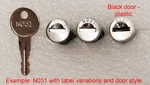 Thule One-key Oem Lock Core N001-N100, Optional Key, Free Ship 2+ Used. Price: $10.00.