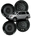 Honda Pilot 2003-2008 Factory Speaker System Replacement Package Kenwood 6.5" New. Price: $84.99.