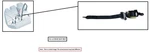 Left Rear Seat Belt Oem 2020 Mitsubishi Eclipscrs 7000F749XA Used. Price: $65.00.