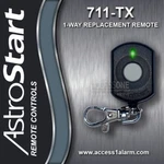 Astrostart 711-TX 1-WAY 1-BUTTON Remote Control Fcc Id J5F-TX50B New. Price: $59.99.