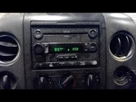 Audio Equipment Radio Receiver Am-fm-cd Disc Fits 05 Ford F150 Pickup 1276438 Used. Price: $139.99.