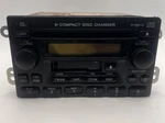 2002 Honda Accord Radio Am/fm/cd Audio Receiver Equipment 39100-S9A-A601 Used. Price: $47.50.