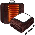 Riakrum 12V Heated Car Blanket 58 X 43 Inch Levels Electric New. Price: $49.30.