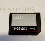 Original Audi Sd Card Data Memory 16 Gb Stick 8R0063827H Neu. Price: $33.75.